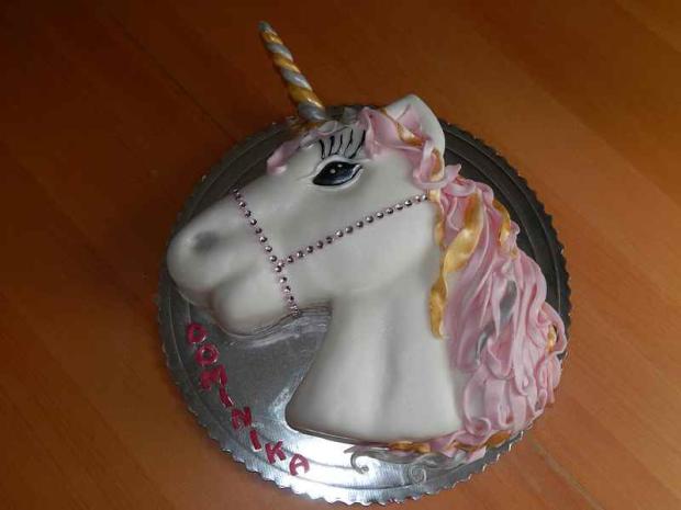 Jednorožec, torta, Rozprávkové torty, Lubka212, 1