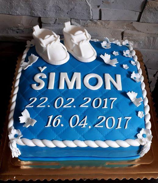 na krstiny pre chlapca , torta, Torty na krstiny, MartinaO, 1