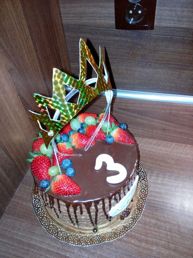 S ovocím pre malú princeznú, torta, Torty pre dievčatá, Slavkadi, 3