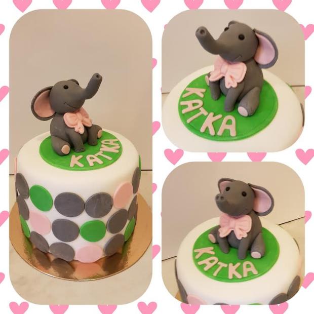 Sloníček, torta, Torty so zvieratkami, veronika.golecka, 1