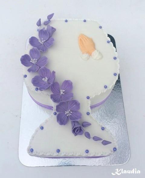 na birmovku, torta, Torty na cirkevné sviatky, TORTY Klaudia, 1
