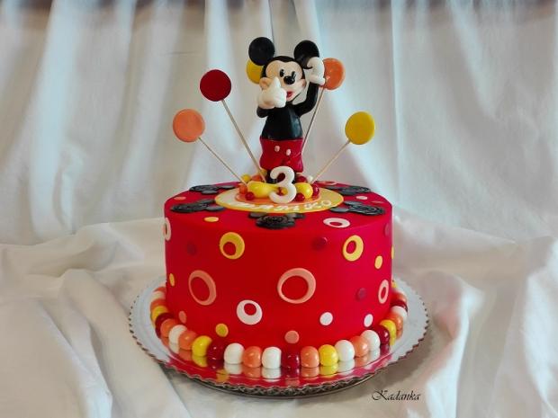 Mickey Mouse, torta, Rozprávkové torty, Kadanka, 4