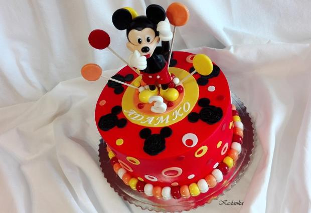 Mickey Mouse, torta, Rozprávkové torty, Kadanka, 2