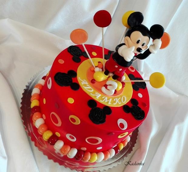 Mickey Mouse, torta, Rozprávkové torty, Kadanka, 1