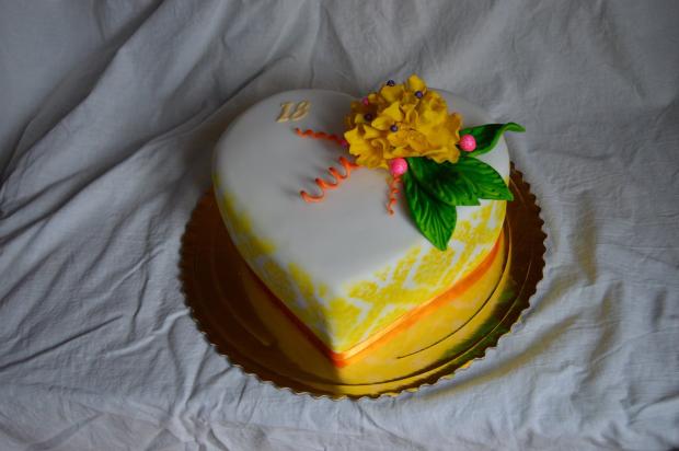 Narodeninové srdiečko , torta, Narodeninové torty, johana864, 1