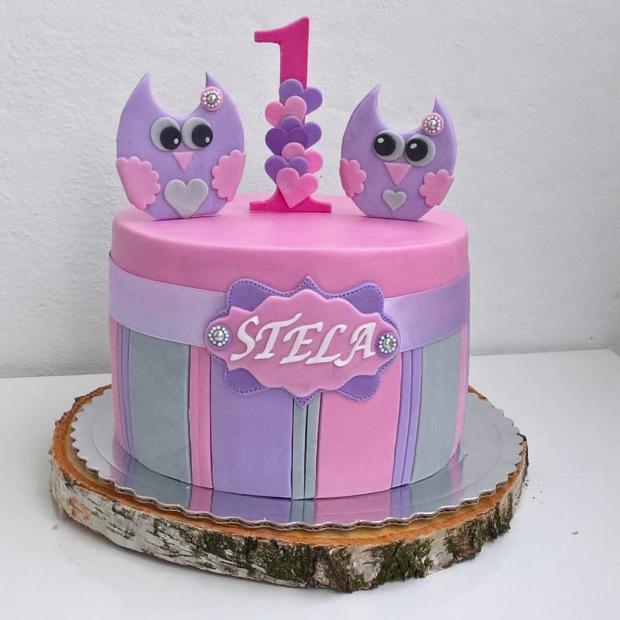 Sovicky pre Stelku, torta, Narodeninové torty, Gines, 1