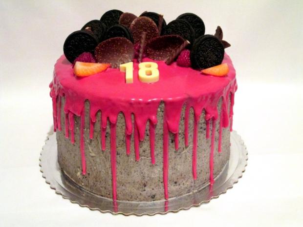 Pre susedku a jej vstup do dospelosti , torta, Narodeninové torty, AničkaL, 1