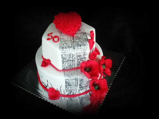 s vlčími makmi, torta, Narodeninové torty, Mirka02, 1