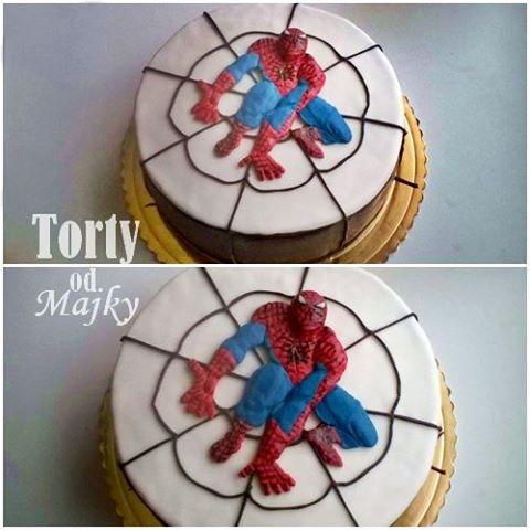 Spiderman, torta, Rozprávkové torty, Majka23, 1