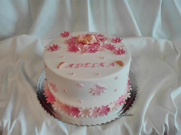 Na krstiny , torta, Torty na krstiny, Kadanka, 1