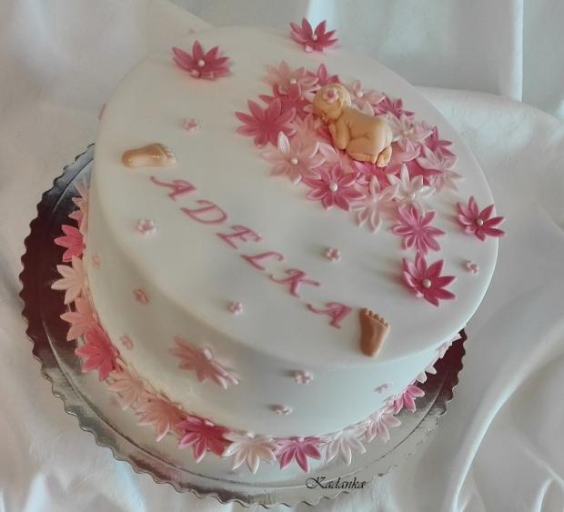 Na krstiny , torta, Torty na krstiny, Kadanka, 3