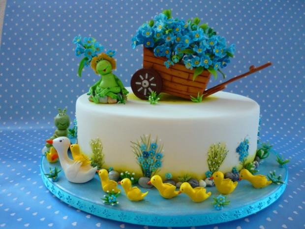 nezabudka modroocka, torta, Narodeninové torty nezabudka modroocka, torta, Narodeninové torty, toriya, 1