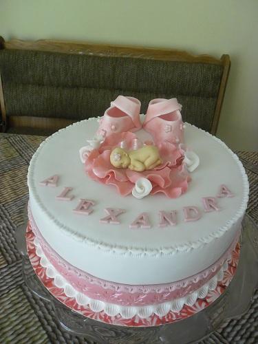na krst pre dievčatko, torta, Torty na krstiny, Ivka29, 1