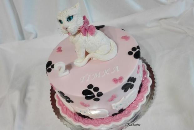 kocúrik, torta, Torty so zvieratkami, Kadanka, 1