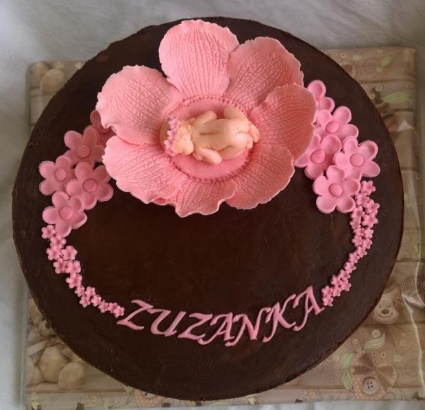 Čokoládová na krst..., torta, Torty na krstiny Čokoládová na krst..., torta, Torty na krstiny, Mariolka, 1
