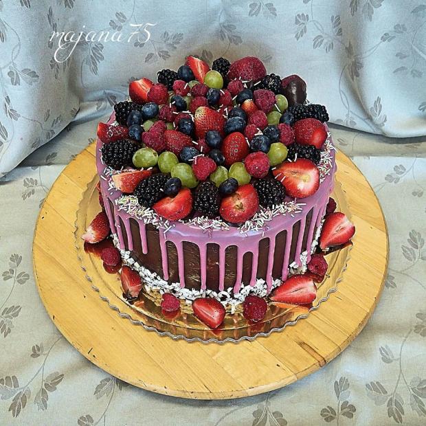 ovocna, torta, Čokoládové torty, majana75, 1