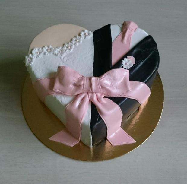 Svadobná tortička , torta, Svadobné torty, andy611, 1