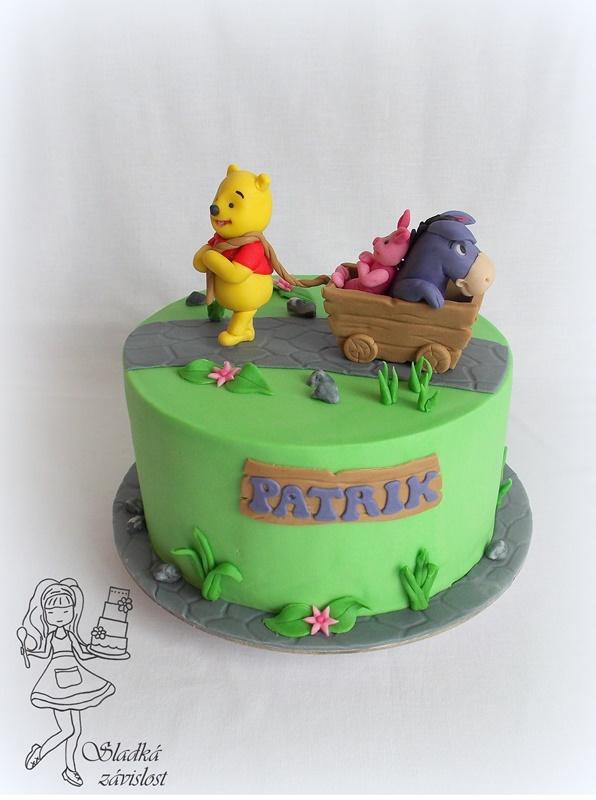 medvídek Pú, torta, Rozprávkové torty medvídek Pú, torta, Rozprávkové torty, Sladká závislost, 1