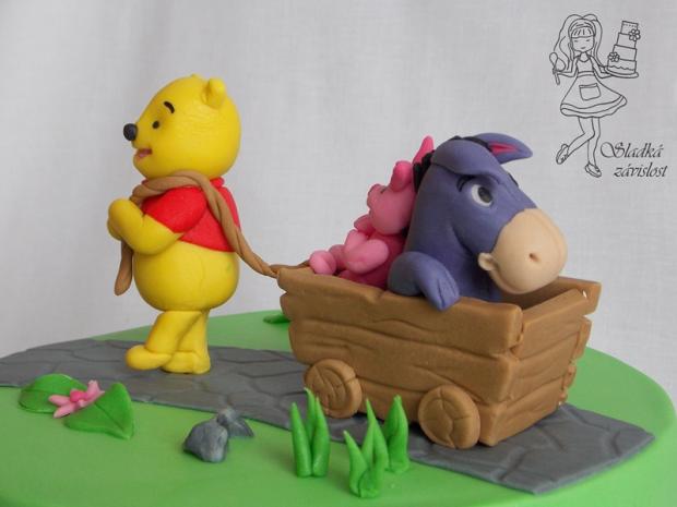medvídek Pú, torta, Rozprávkové torty medvídek Pú, torta, Rozprávkové torty, Sladká závislost, 2