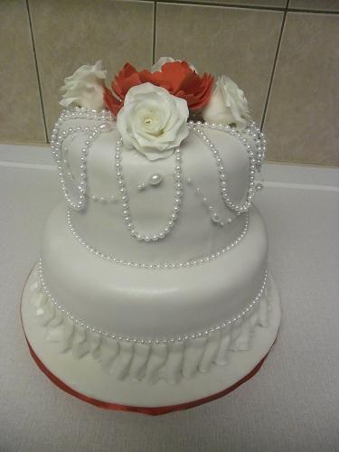 svadobná s goralkami, torta, Svadobné torty, Ivka29, 1
