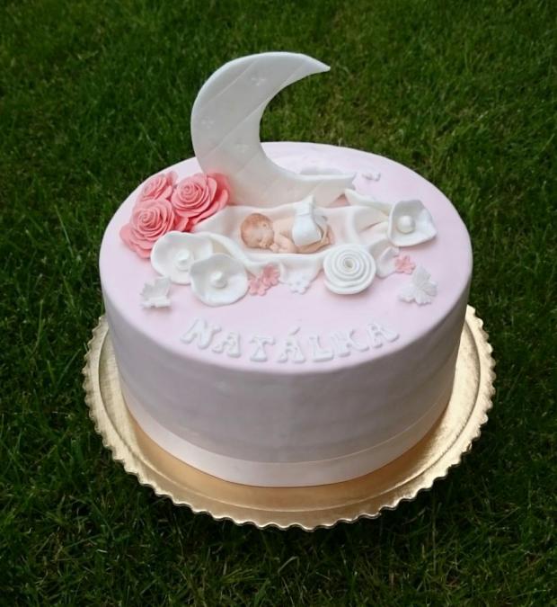 Krstinová tortička , torta, Torty na cirkevné sviatky, andy611, 1