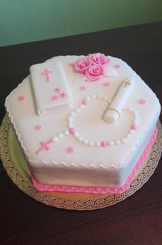 Na 1. sv. prijímanie, torta, Torty na cirkevné sviatky, Mária G, 1