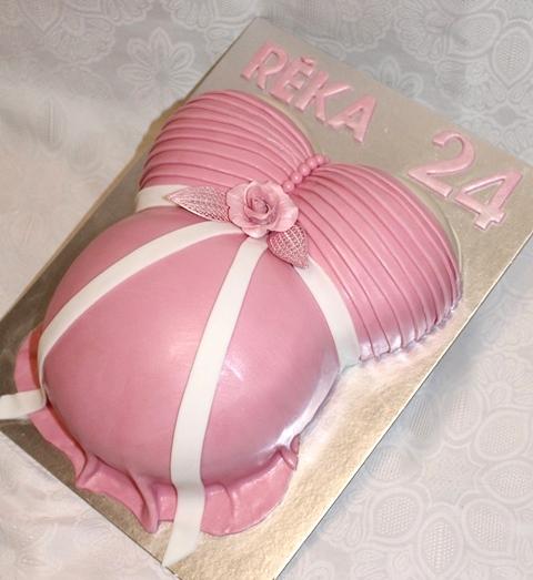 Tehotenské bruško pre budúcu mamičku, torta, Narodeninové torty, amerika, 1