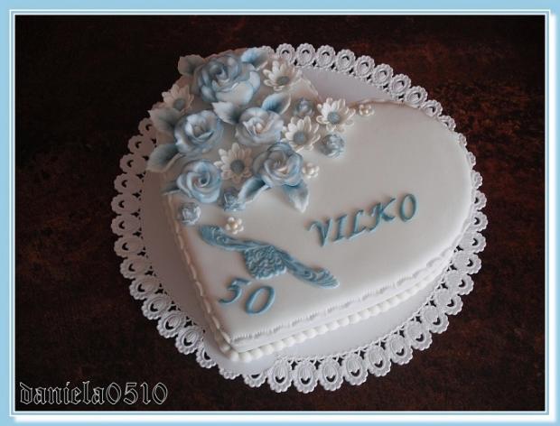 k 50-ke, torta, Narodeninové torty, daniela0510, 1