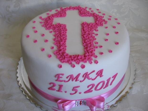 Krat Ema, torta, Torty na krstiny, lienkaS, 1