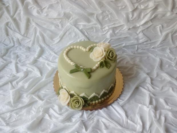S ružičkami, torta, Narodeninové torty, rozlozna, 1