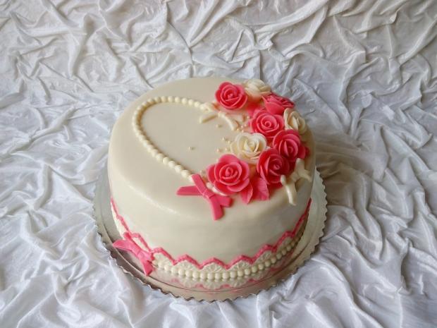 Ruže..., torta, Narodeninové torty, rozlozna, 1