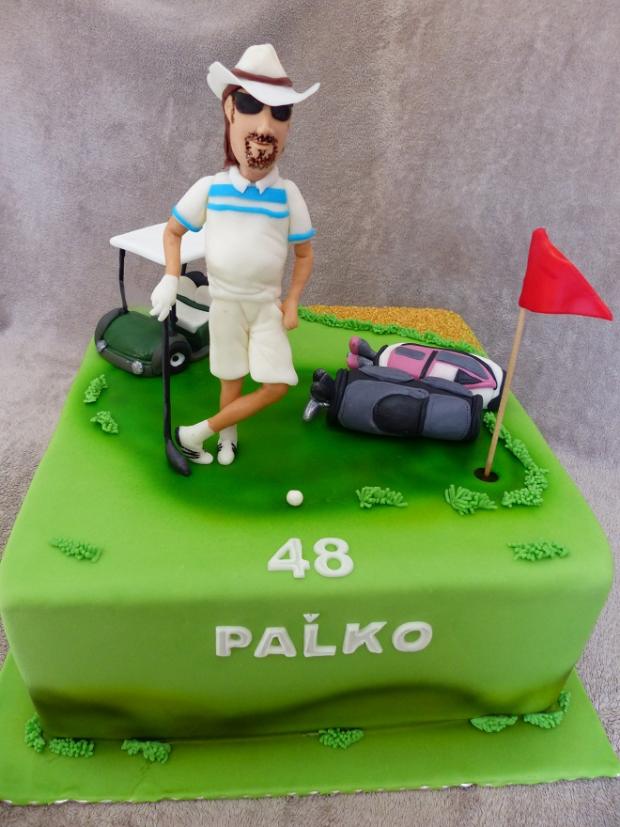golfista, torta, Netradičné torty golfista, torta, Netradičné torty, Anna Š., 1