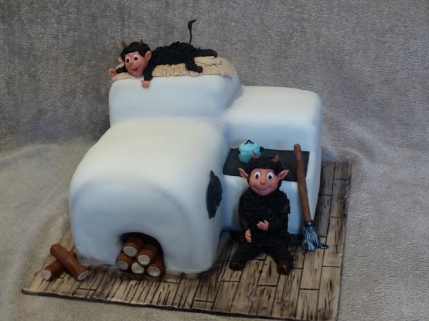 čertíci, torta, Rozprávkové torty čertíci, torta, Rozprávkové torty, Anna Š., 1