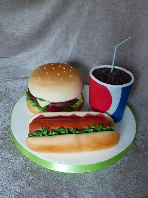 Fast Food, torta, Netradičné torty Fast Food, torta, Netradičné torty, Anna Š., 1