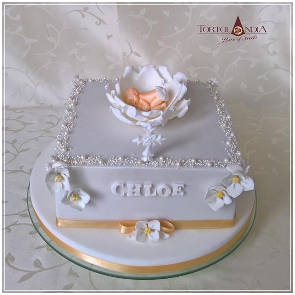 Jemná krstinová pre Chloe, torta, Torty na cirkevné sviatky, Tortolandia.sk, 1