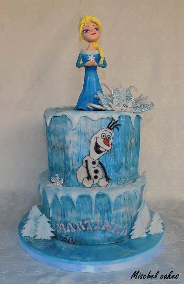 Frozen, torta, Rozprávkové torty, Mischel cakes, 1