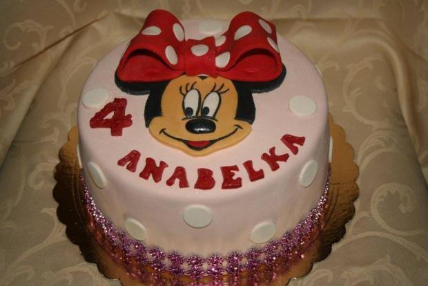 Minnie, torta, Rozprávkové torty, Zuzana Knapikova, 1