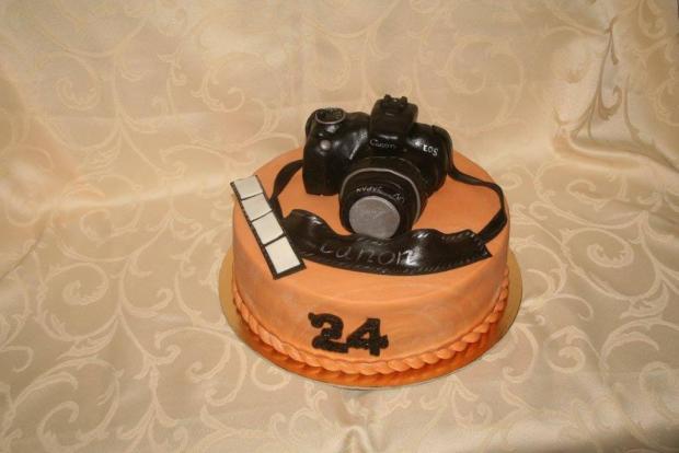 Fotoaparát, torta, Narodeninové torty, Zuzana Knapikova, 1