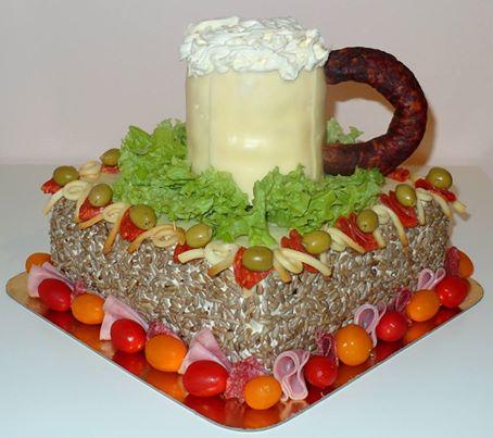 Pivečko, torta, Slané torty, MYŠKA B., 1