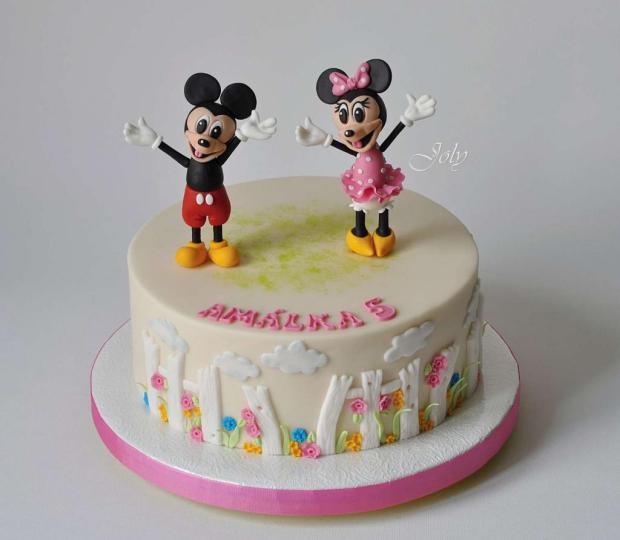 Minnie a Mickey mouse, torta, Rozprávkové torty Minnie a Mickey mouse, torta, Rozprávkové torty, joly, 1