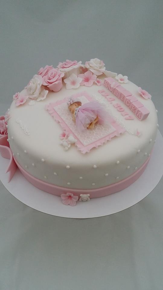 Krstinová tortička, torta, Torty na krstiny, Miriam 17, 3