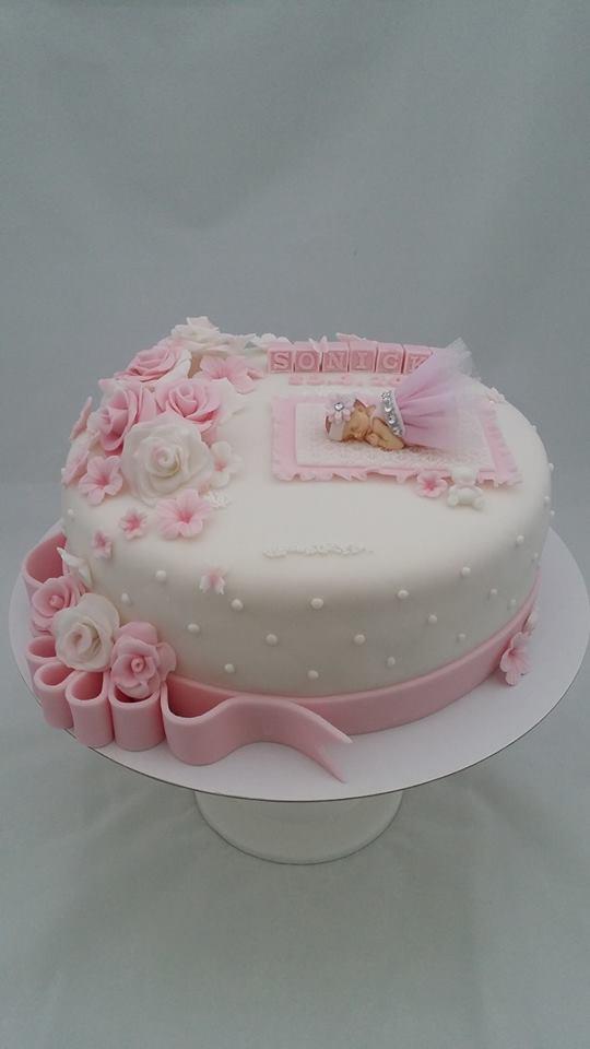 Krstinová tortička, torta, Torty na krstiny, Miriam 17, 5