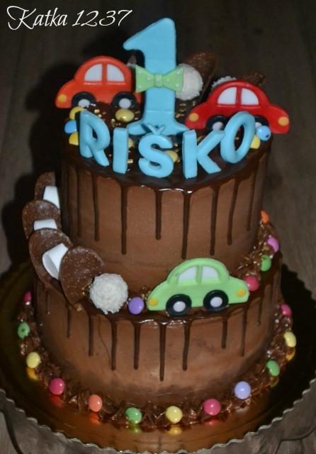 čokoládová k 1.rôčku, torta, Drip torty čokoládová k 1.rôčku, torta, Drip torty, katka1237, 1
