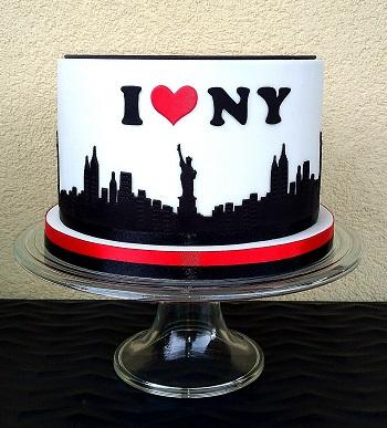 New York, torta, Torty pre dievčatá, Drahoslava Žilincová, 1