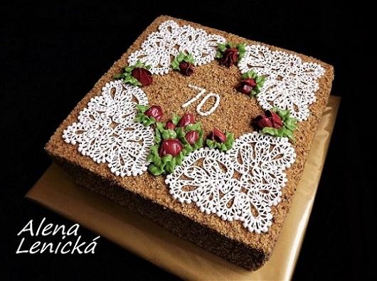 Narodeninová, torta, Narodeninové torty, Alena Lenicka, 1