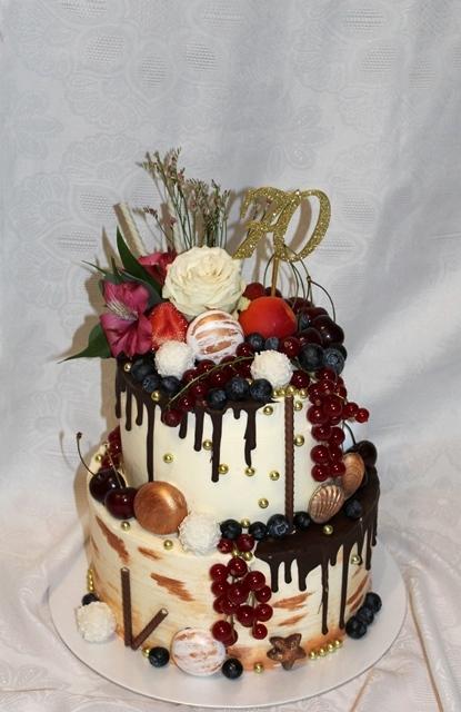 Drip cake na 70-ku, torta, Drip torty, amerika, 1