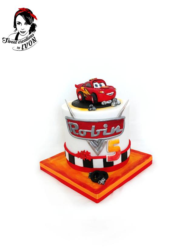 CARS/McQueen, torta, Rozprávkové torty CARS/McQueen, torta, Rozprávkové torty, by Ivon, 1