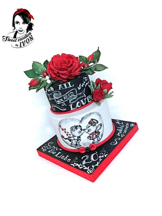 K výročiu sobáša, torta, Netradičné torty K výročiu sobáša, torta, Netradičné torty, by Ivon, 3