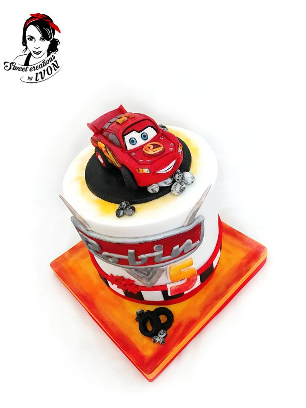 CARS/McQueen, torta, Rozprávkové torty CARS/McQueen, torta, Rozprávkové torty, by Ivon, 3