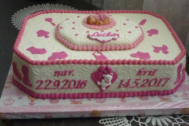 krst -- Lucka --, torta, Torty na krstiny krst -- Lucka --, torta, Torty na krstiny, Primilka, 2